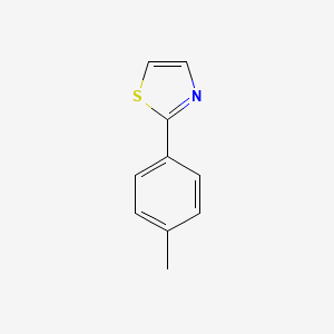 molecular formula C10H9NS B1609858 2-p-Tolylthiazole CAS No. 27088-83-1