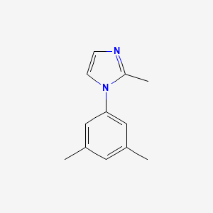 molecular formula C12H14N2 B1609863 1-(3,5-Dimethylphenyl)-2-methyl-1H-imidazole CAS No. 870450-91-2