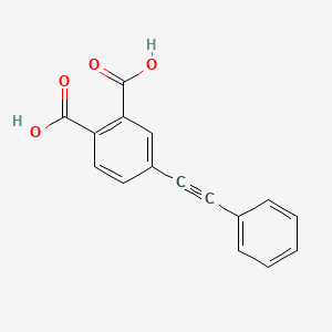 molecular formula C16H10O4 B1609866 4-(2-phenylethynyl)phthalic Acid CAS No. 219537-88-9
