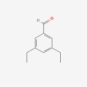 molecular formula C11H14O B1609886 3,5-二乙基苯甲醛 CAS No. 81698-95-5