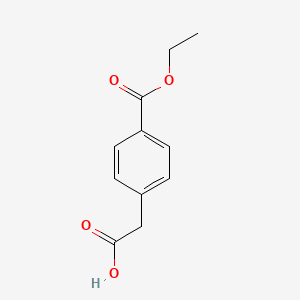 molecular formula C11H12O4 B1609892 Ethyl 4-(carboxymethyl)benzoate CAS No. 67097-50-1