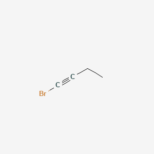 molecular formula C4H5B B1609917 1-Bromobut-1-yne CAS No. 50405-39-5