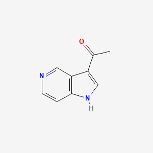 molecular formula C9H8N2O B1609918 1-(1H-pyrrolo[3,2-c]pyridin-3-yl)ethanone CAS No. 460053-60-5