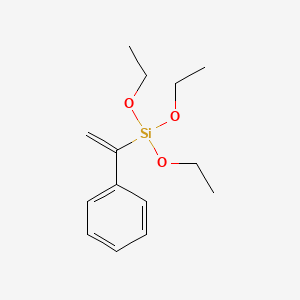molecular formula C14H22O3Si B1609925 Triethoxy(1-phenylethenyl)silane CAS No. 90260-87-0