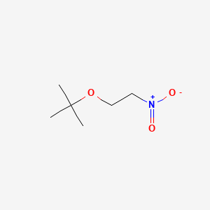molecular formula C6H13NO3 B1609933 2-Methyl-2-(2-nitroethoxy)propane CAS No. 77791-00-5