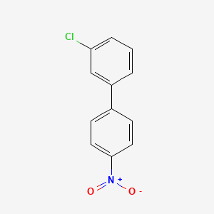 molecular formula C12H8ClNO2 B1609938 1-氯-3-(4-硝基苯基)苯 CAS No. 952-22-7