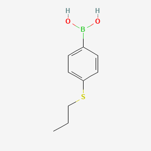 molecular formula C9H13BO2S B1609941 4-Propylsulfanylphenylboronic acid CAS No. 279261-73-3
