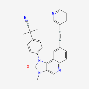 molecular formula C28H21N5O B1609942 Nvp-bbd130 CAS No. 853910-61-9