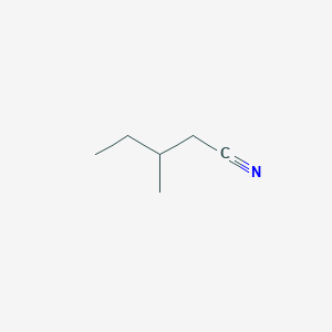 molecular formula C6H11N B1609944 3-Methylpentanenitrile CAS No. 21101-88-2