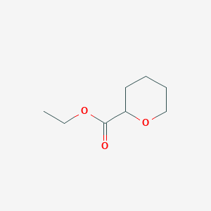 molecular formula C8H14O3 B1609946 ethyl tetrahydro-2H-pyran-2-carboxylate CAS No. 110811-34-2
