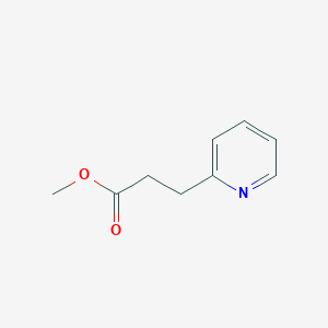 molecular formula C9H11NO2 B1609947 Methyl 3-(2-Pyridyl)propanoate CAS No. 28819-26-3