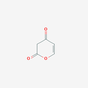 molecular formula C5H4O3 B1609949 2H-Pyran-2,4(3H)-dione CAS No. 31470-16-3