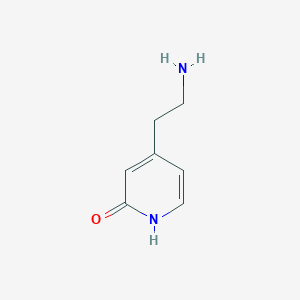 molecular formula C7H10N2O B1609953 4-(2-aminoethyl)pyridin-2(1H)-one CAS No. 746581-25-9