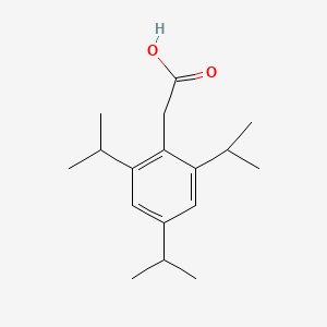 molecular formula C17H26O2 B1609958 2,4,6-三异丙基苯基乙酸 CAS No. 4276-85-1