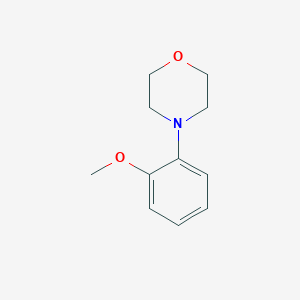 molecular formula C11H15NO2 B1609960 4-(2-Methoxyphenyl)morpholine CAS No. 27347-13-3