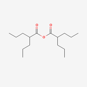 molecular formula C16H30O3 B1609969 2-Propylpentanoyl 2-propylpentanoate CAS No. 51660-44-7