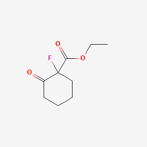 molecular formula C9H13FO3 B1609971 Ethyl 1-fluoro-2-oxocyclohexanecarboxylate CAS No. 1578-70-7