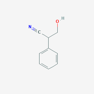 molecular formula C9H9NO B1609979 3-羟基-2-苯基丙腈 CAS No. 52923-48-5
