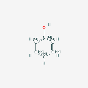 molecular formula C6H6O B1609986 Phenol-UL-14C CAS No. 53379-77-4