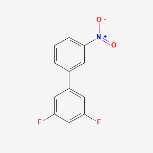 molecular formula C12H7F2NO2 B1610014 1,3-Difluoro-5-(3-nitrophenyl)benzene CAS No. 865856-72-0