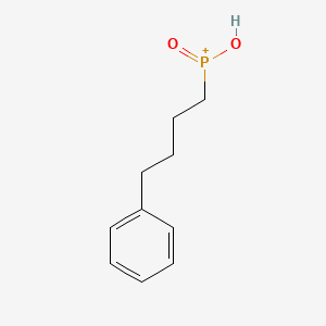 molecular formula C10H14O2P+ B1610019 (4-Phenylbutyl)phosphinic acid CAS No. 86552-32-1