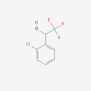 molecular formula C8H6ClF3O B1610029 1-(2-Chlorophenyl)-2,2,2-trifluoroethanol CAS No. 251352-64-4