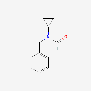 molecular formula C11H13NO B1610032 N-Benzyl-N-cyclopropylformamide CAS No. 246257-66-9