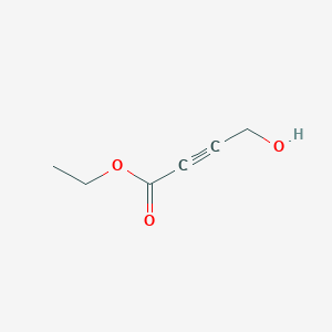 molecular formula C6H8O3 B1610041 4-Hydroxy-but-2-ynoic acid ethyl ester CAS No. 31555-04-1