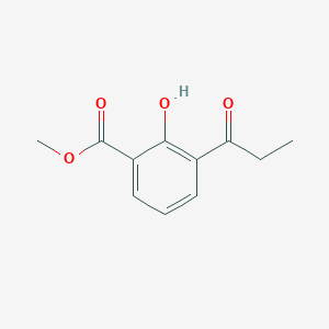 molecular formula C11H12O4 B1610046 2-羟基-3-丙酰基苯甲酸甲酯 CAS No. 88466-30-2