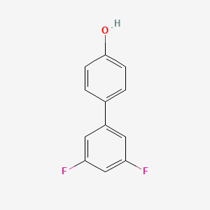 molecular formula C12H8F2O B1610069 4-(3,5-二氟苯基)苯酚 CAS No. 656304-67-5