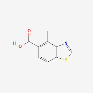 B1610083 4-methylbenzothiazole-5-carboxylic Acid CAS No. 305381-68-4