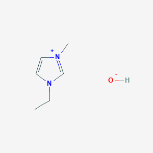 B1610085 3-Ethyl-1-methyl-1H-imidazol-3-ium hydroxide CAS No. 250358-46-4