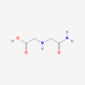 molecular formula C4H8N2O3 B1610096 Glycine, N-(2-amino-2-oxoethyl)- CAS No. 7365-83-5