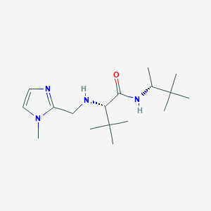 molecular formula C17H32N4O B1610098 霍维达-斯纳珀去对称化催化剂 CAS No. 913831-29-5