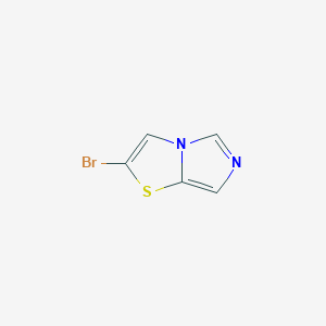 molecular formula C5H3BrN2S B1610118 2-溴咪唑并[5,1-b]噻唑 CAS No. 713107-45-0