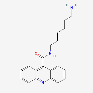 B1610124 N-(6-aminohexyl)acridine-9-carboxamide CAS No. 259221-99-3