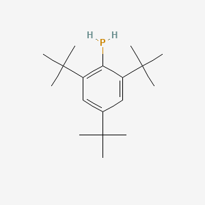 molecular formula C18H31P B1610132 (2,4,6-Tri-tert-butylphenyl)phosphine CAS No. 83115-12-2