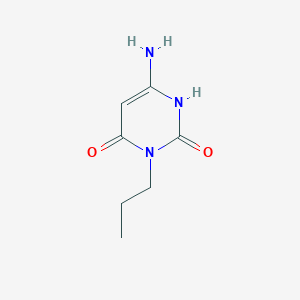 B1610141 6-Amino-3-propylpyrimidine-2,4(1H,3H)-dione CAS No. 110472-90-7