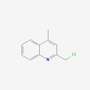 B1610146 2-(Chloromethyl)-4-methylquinoline CAS No. 91348-86-6