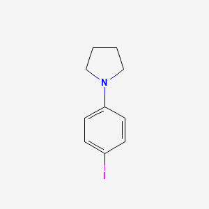 molecular formula C10H12IN B1610159 1-(4-Iodophenyl)pyrrolidine CAS No. 87350-76-3