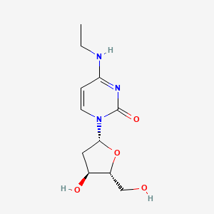 molecular formula C11H17N3O4 B1610169 N4-Ethyl-2'-deoxycytidine CAS No. 70465-61-1
