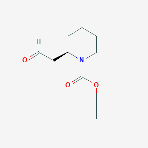 (R)-tert-butyl 2-(2-oxoethyl)piperidine-1-carboxylate