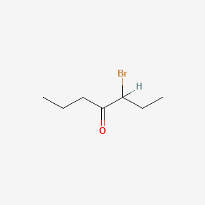 molecular formula C7H13BrO B1610172 3-Bromoheptan-4-one CAS No. 42330-10-9