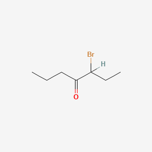 3-Bromoheptan-4-one