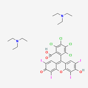 molecular formula C32H34Cl4I4N2O5 B1610177 Rose bengal bis(triethylamine) CAS No. 91491-51-9