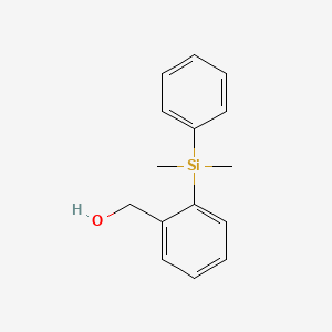 B1610191 2-(Dimethylphenylsilyl)benzyl alcohol CAS No. 853955-69-8