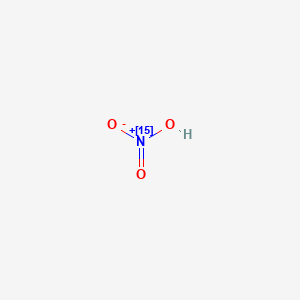 molecular formula HNO3 B1610193 硝酸-15N溶液 CAS No. 43625-06-5