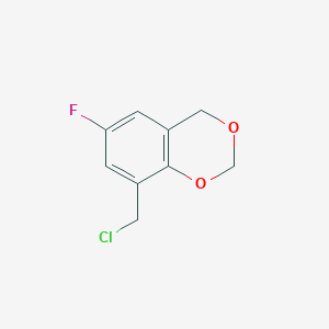 B161020 8-(chloromethyl)-6-fluoro-4H-1,3-benzodioxine CAS No. 131728-94-4