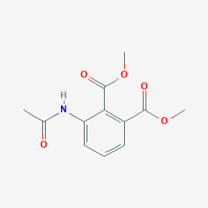 B1610204 Methyl-3-N-acetylamino phthalate CAS No. 52659-18-4