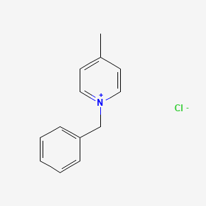 B1610211 1-Benzyl-4-methyl-pyridinium chloride CAS No. 23662-66-0